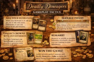 Deadly Dowagers Gameplay tactic's