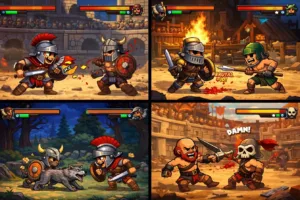 Gladihoppers Unblocked Free Arena Fighting Game