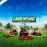 Lawn mowing simulator