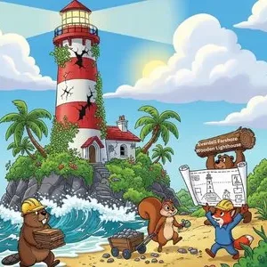 Everdell Farshore Wooden Lighthouse